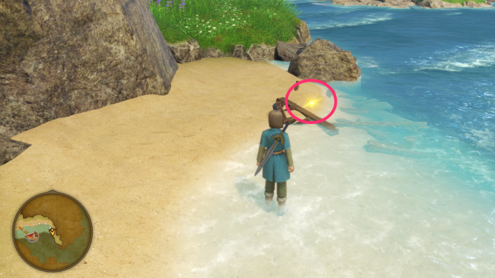 ドラクエ11Sの木彫りの女神像の場所