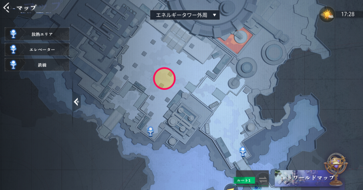 エブールのエピソード3_マップ画像