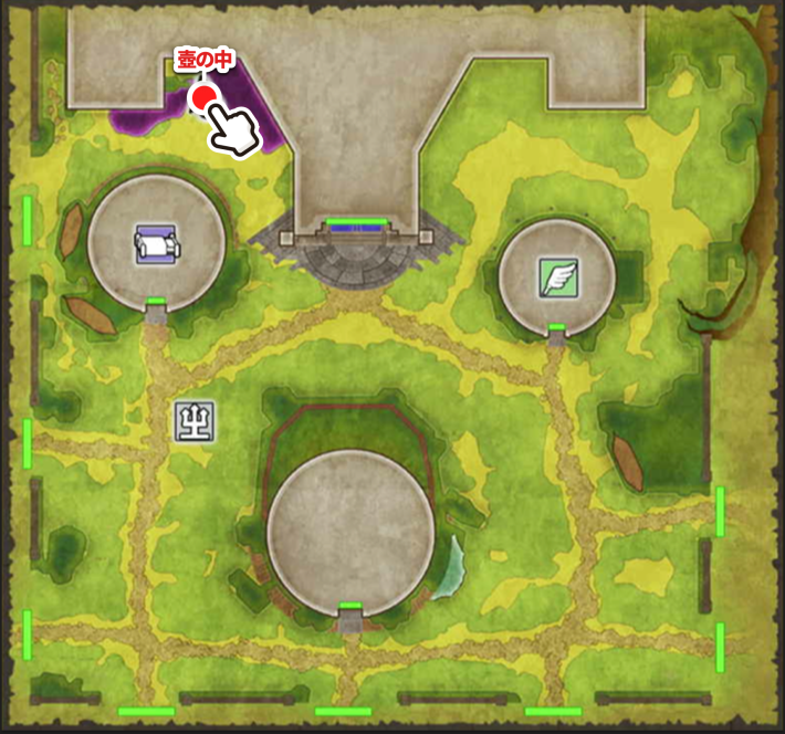 ドラクエ2リメイクのザハン小さなメダル場所マップ