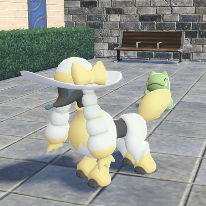 ポケモンZAのトリミアンカットのレディ