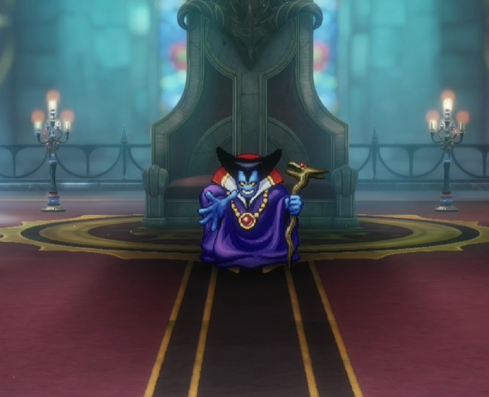 ドラクエ1リメイクの竜王変身前