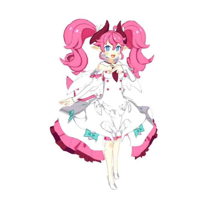 ティシエルのキャラクターイラスト