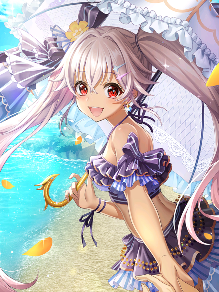 白猫ミレイユ(槍)_立ち絵