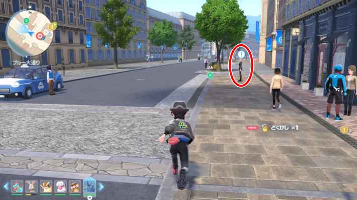 ポケモンZAのいろとりどりのフラベベたちの現地