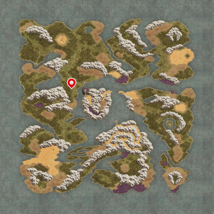 ドラクエ1リメイクのラダトーム城の西の森