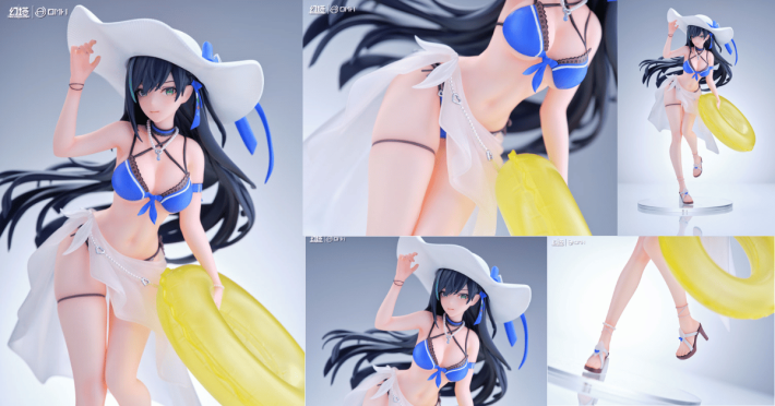 RPG『Tower of Fantasy(幻塔)』から「凛夜」の水着フィギュアが登場