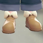 ポケモンZAのムートンブーツ(キャメル)
