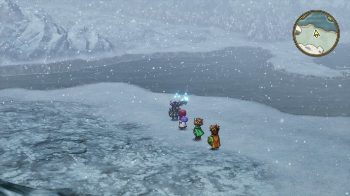 ドラクエ2リメイクのロンダルキアのほこら 南西 キラキラ