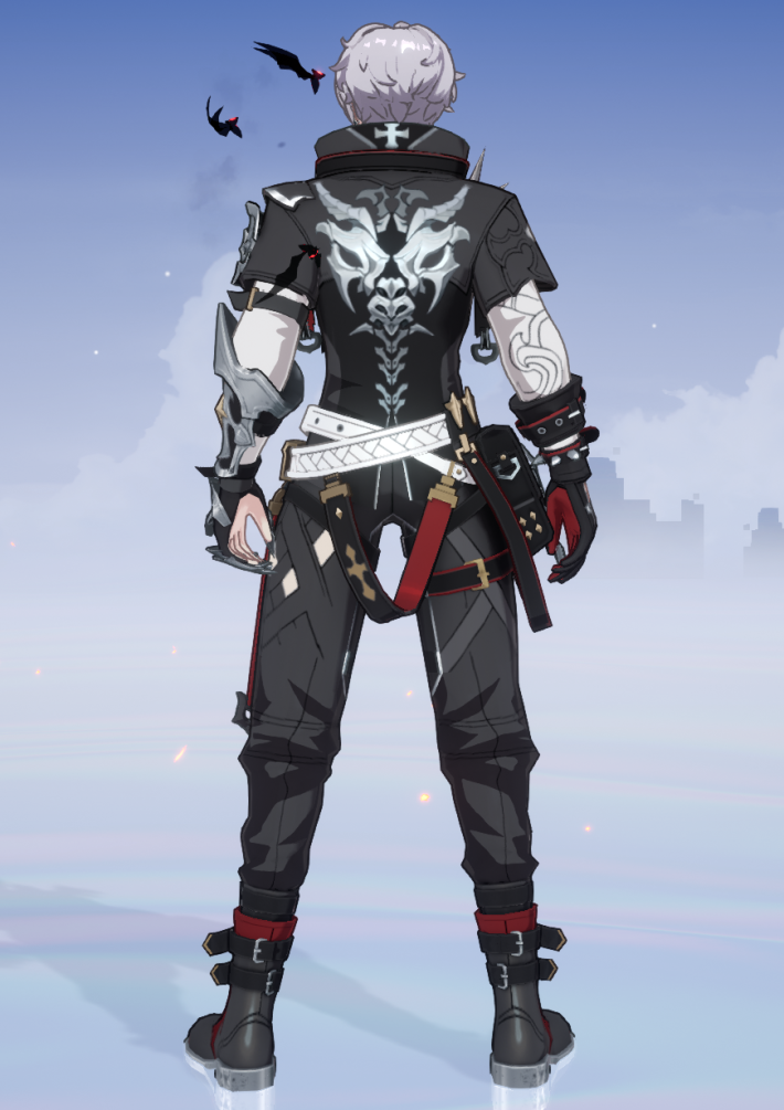 深紅の儀式の背面画像