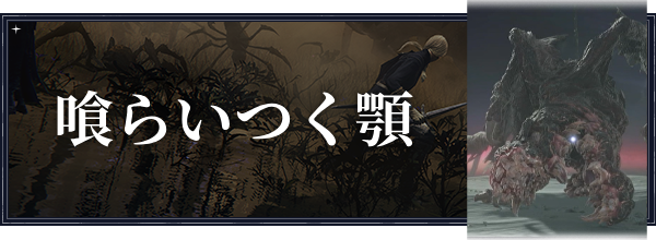 喰らいつく顎