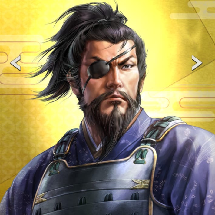 【春日山の義将】斎藤朝信のイラスト