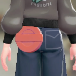 ポケモンZAのサークルポーチ(レッド)