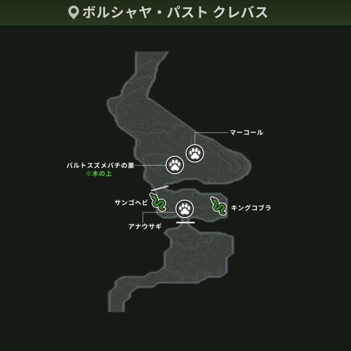 ボルシャヤ・パストクレバス＿動植物