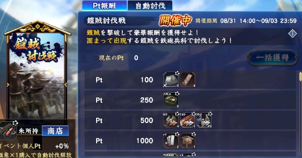 鎧賊討伐戦