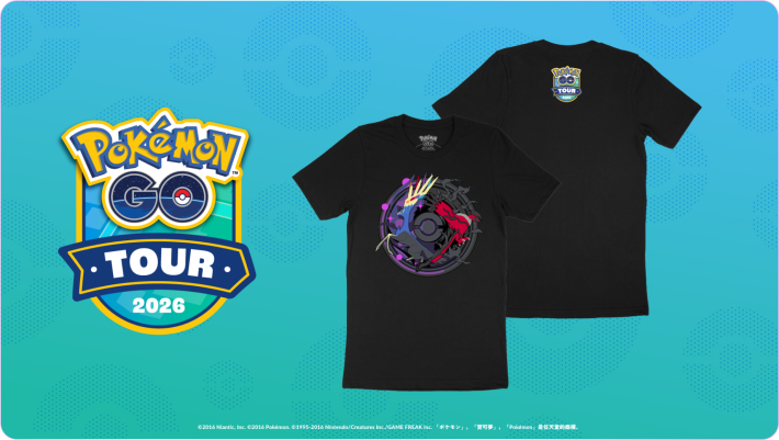 GOツアーカロス地方Tシャツの画像