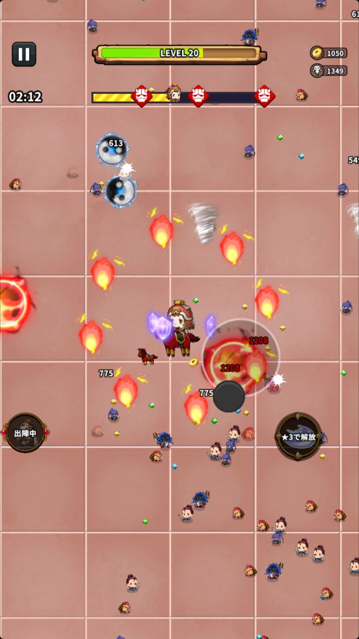『サバイバーGO～三国志～』先行プレイレビュー。歴史上の名将たちで戦いぬくヴァンサバチックな新感覚カジュアルアクションが爽快＆楽しいの画像