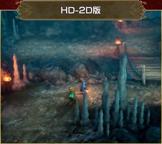 ドラクエ1＆2リメイク版の洞窟