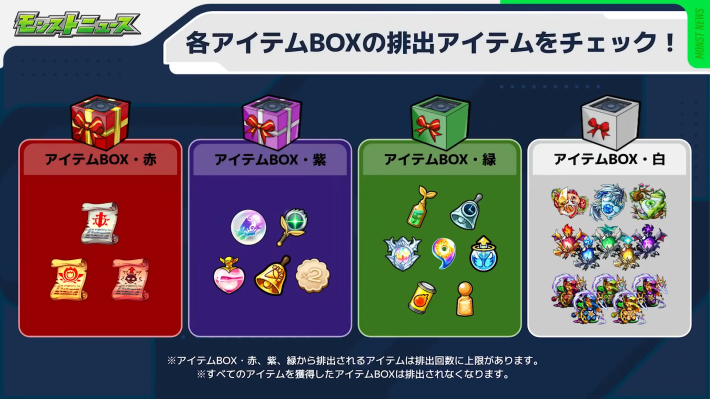 お楽しみBOX/キャンペーン情報