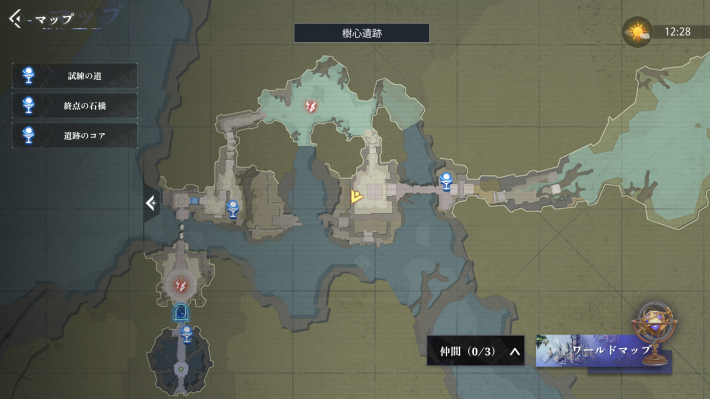 古代巨樹の宝箱9_マップ