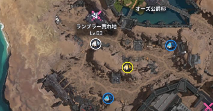 トレジャーカプセルの場所一覧の画像