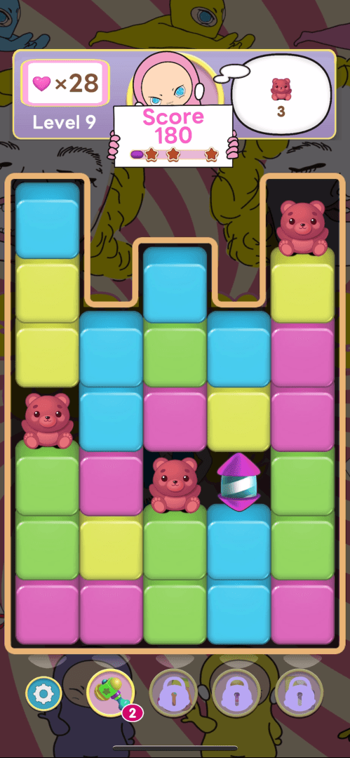 Cheekey Colorful Puzzle