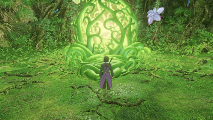 ドラクエ11Sの命の大樹上層にある「大樹の魂」まで行く