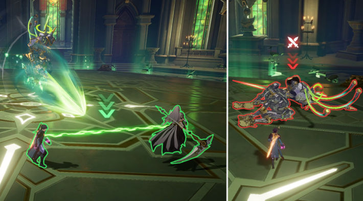 レアティーズの緑のエネルギーロープ