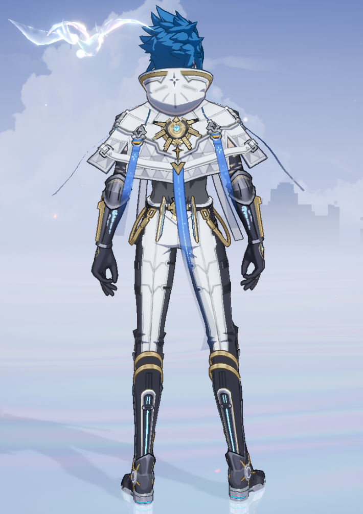 大空の祝福の背面画像