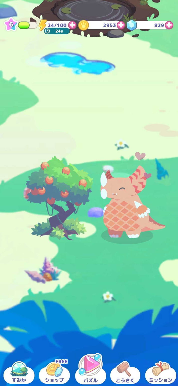 『かいじゅうパレット』先行プレイレビュー！カワイイかいじゅうたちの暮らしを観察できるゆるゆるマージパズルゲーム！の画像