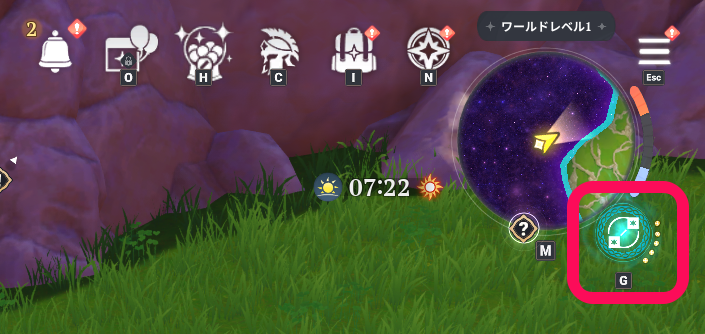 フィールドギミックの解き方の画像