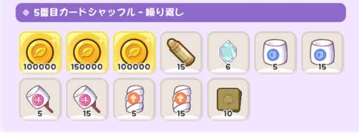 カードの中で踊る運命まとめの画像