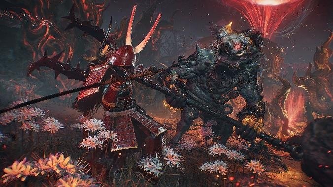 仁王3 戦闘シーンのスクリーンショット1