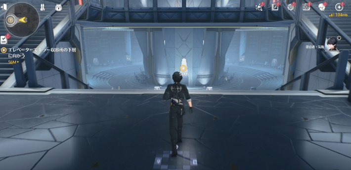 エラー収容所の下層に向かう