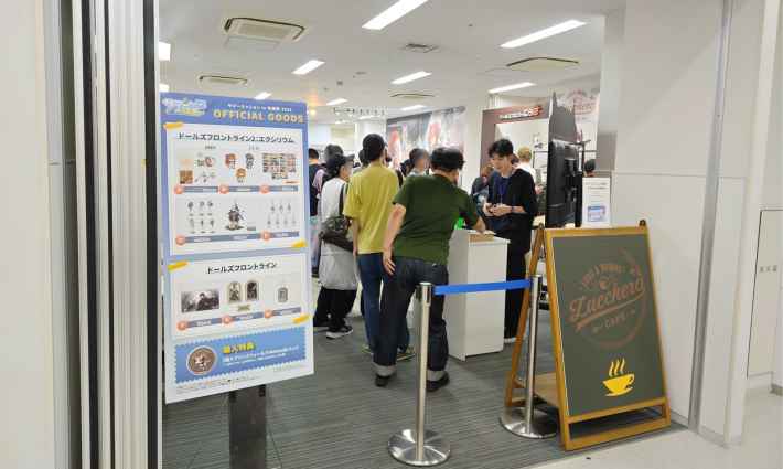 『ドールズフロントライン2：エクシリウム』POPUPSHOPが開幕。早速現地を見てきたよ！の画像