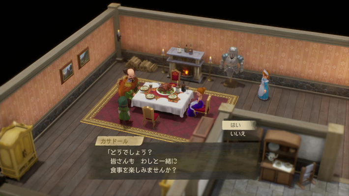 ドラクエ7リメイクのカサドールとご飯