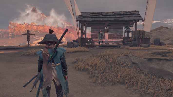 ゴーストオブヨウテイの火薬職人の稲の現地画像