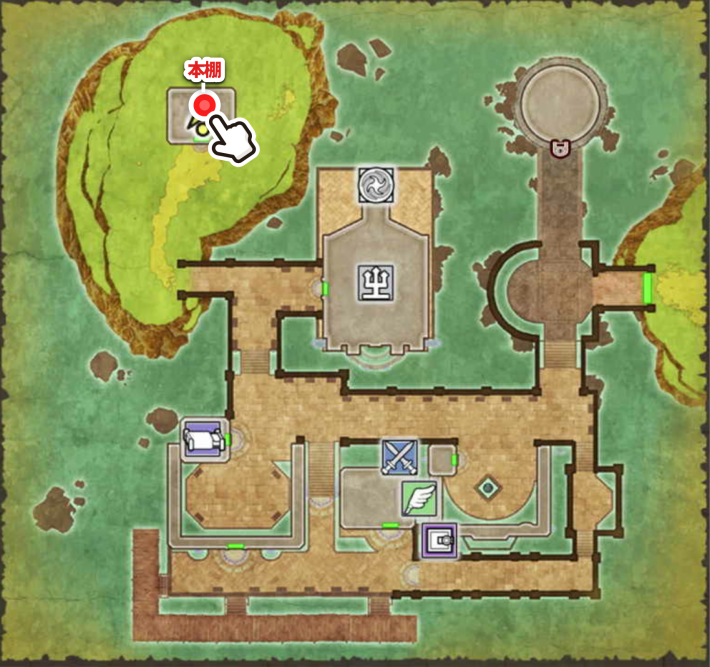 ドラクエ2リメイクのベラヌールの民家小さなメダル場所マップ