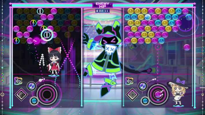 初音ミク、東方、ホロライブが夢のコラボ！リズミカルパズルゲーム『QQQbeats!!!』先行プレイレポート！の画像