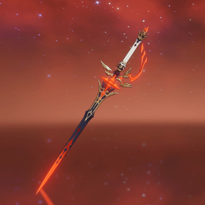 星4炎片手剣スキン