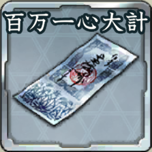 登用札・百万一心の大計アイコン