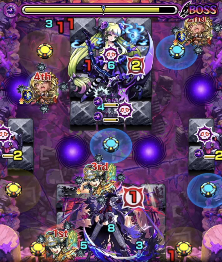 キャローネ【黎絶】のボス3