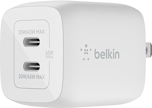 Belkin USB-C 2ポート充電器 45W