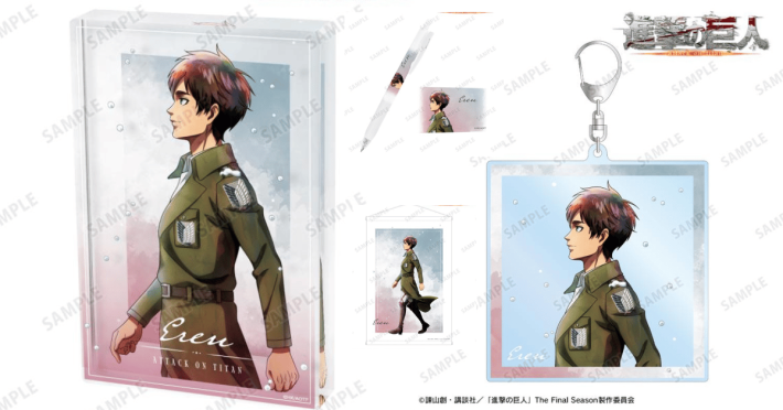 進撃の巨人』冬の歩みver.描きおろしグッズ受注開始！トレーディング