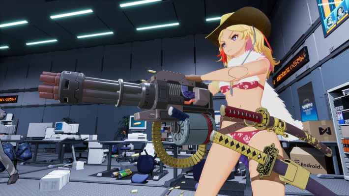 巨大ブラック企業への復讐を果たす爽快サイボーグJKアクション『ゼンシンマシンガール』発売！