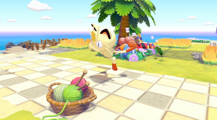 털실 공을 통통