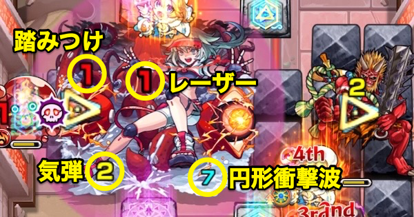ツェーン【超絶】のボス戦攻撃パターン
