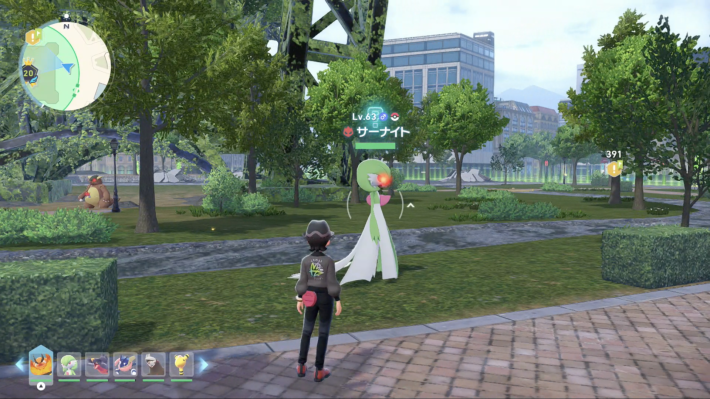 ポケモンZAオヤブンサーナイトの現地画像