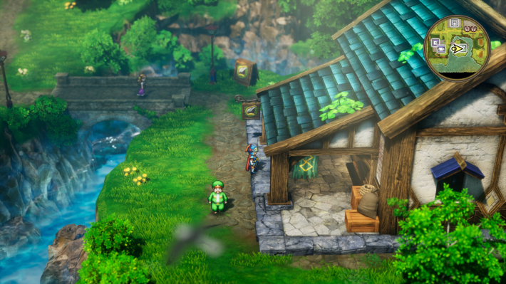 ドラクエ1リメイクのラダトームの道具屋の見た目