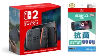 switch2 本体　microsdカード256GB 画面保護フィルム セット switch2 本体 microsdカード256GB 画面保護フィルム セット