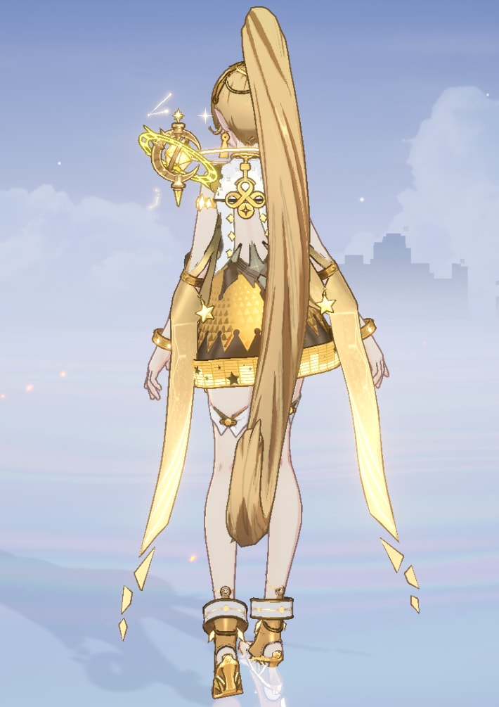 星の神の使者の背面画像
